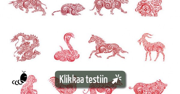 Testaa - Mikä on kiinalainen horoskooppisi? | Testimato