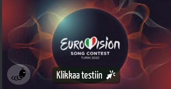 Testaa Tietovisa Euroviisuista Testimato