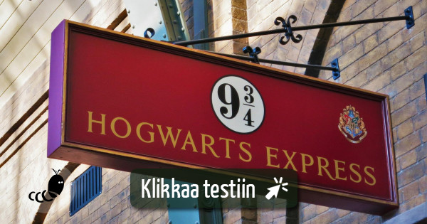 Testaa Harry Potter tietovisa Testimato